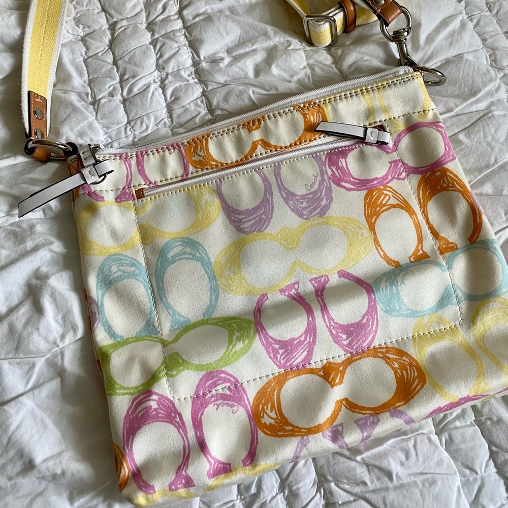 Coach Scribble Signature Large Swingpack - image 4